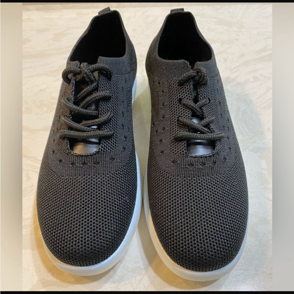 Steve Madden Black Knit Casual Sneakers Size 3